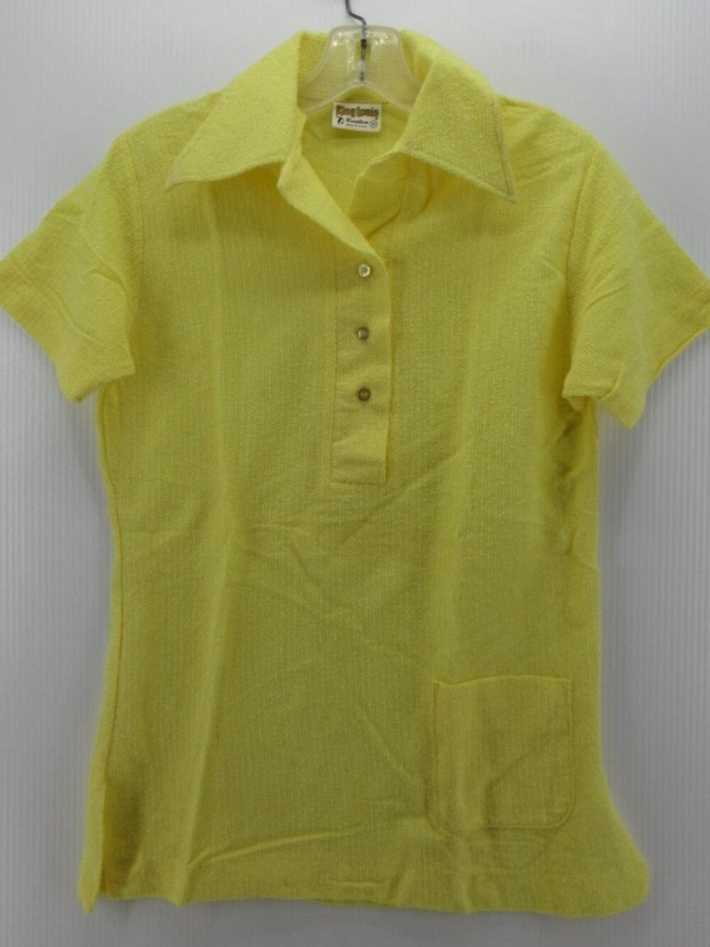 VINTAGE King Louie Polo Shirt 30 Bowling 70s Leisure USA Small